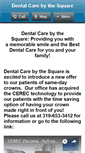 Mobile Screenshot of dentalcarebythesquare.com